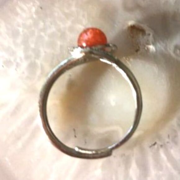 Beautiful Sunstone Ring - Adjustable - Picture 3 of 4